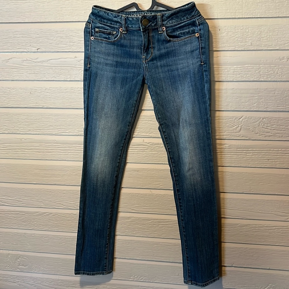 AE skinny stretch jeans size 0.